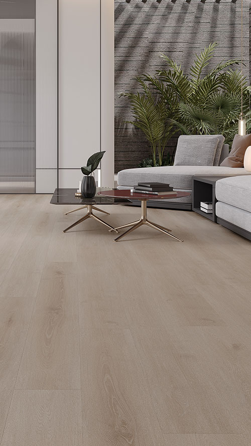 White Tropical Sand Oak Laminate Flooring